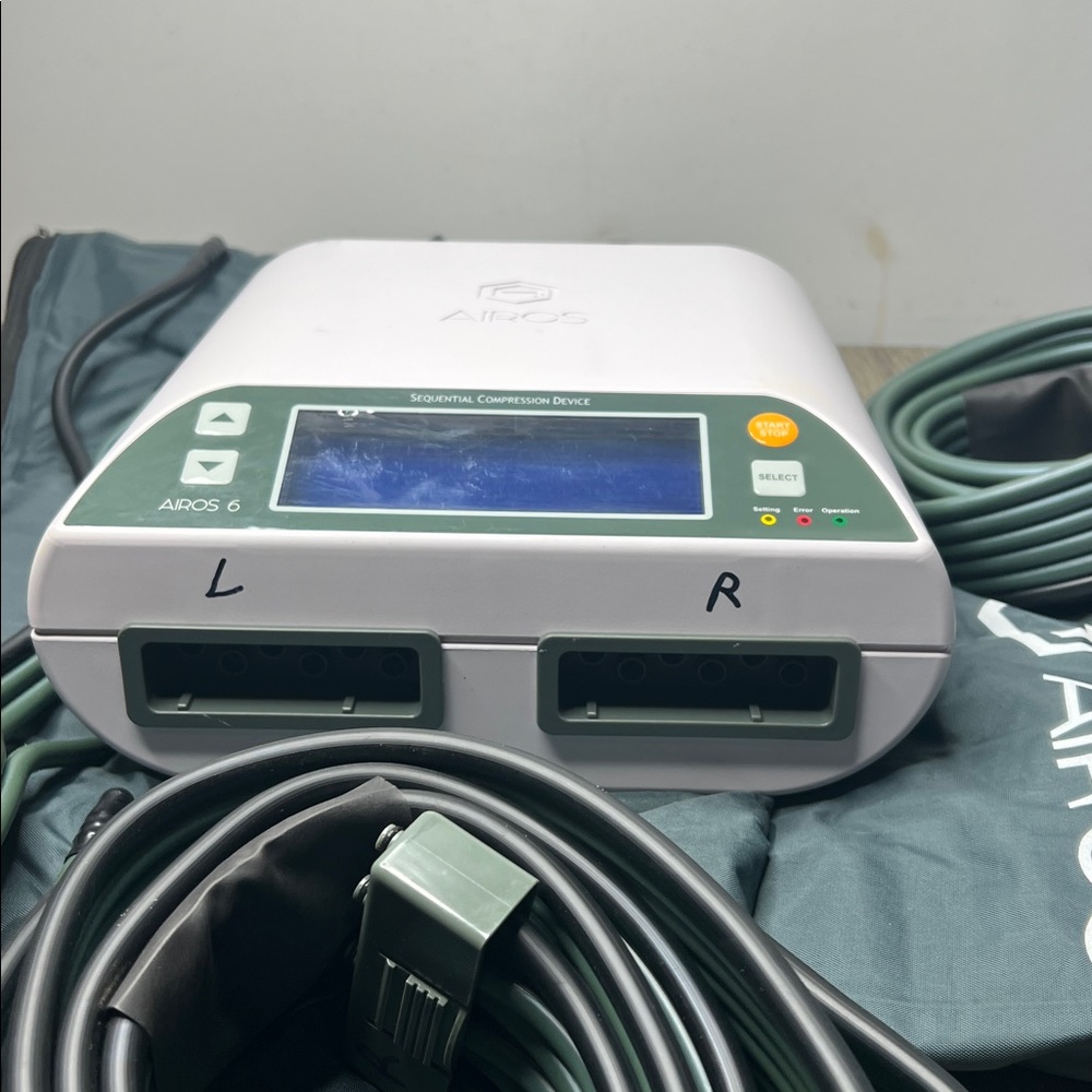 Airos 6 Medical Compression Therapy Product-Sequential Device Leg Arm Lymphodema - Picture 5 of 14